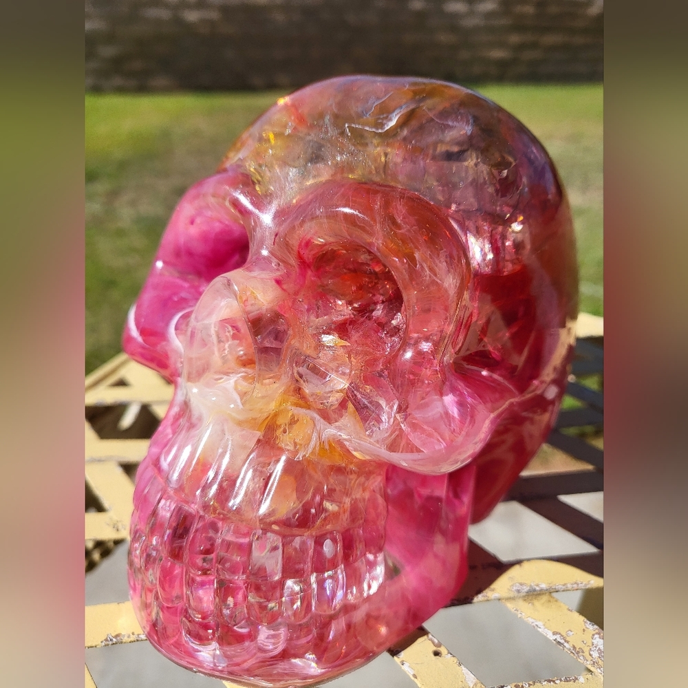 Starfire resin skull